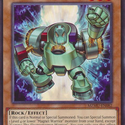 Gamma The Electromagnet Warrior [MZMU-EN082] Rare