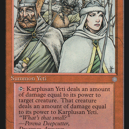 Karplusan Yeti [Ice Age]