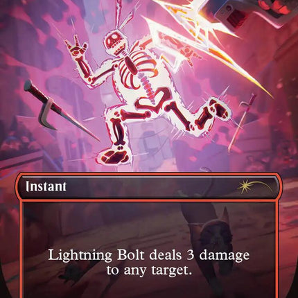 Lightning Bolt (Borderless) [Wizards Play Network 2026]