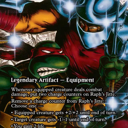 Raph's Jitte - Umezawa's Jitte (Borderless) [Teenage Mutant Ninja Turtles Eternal-Legal]