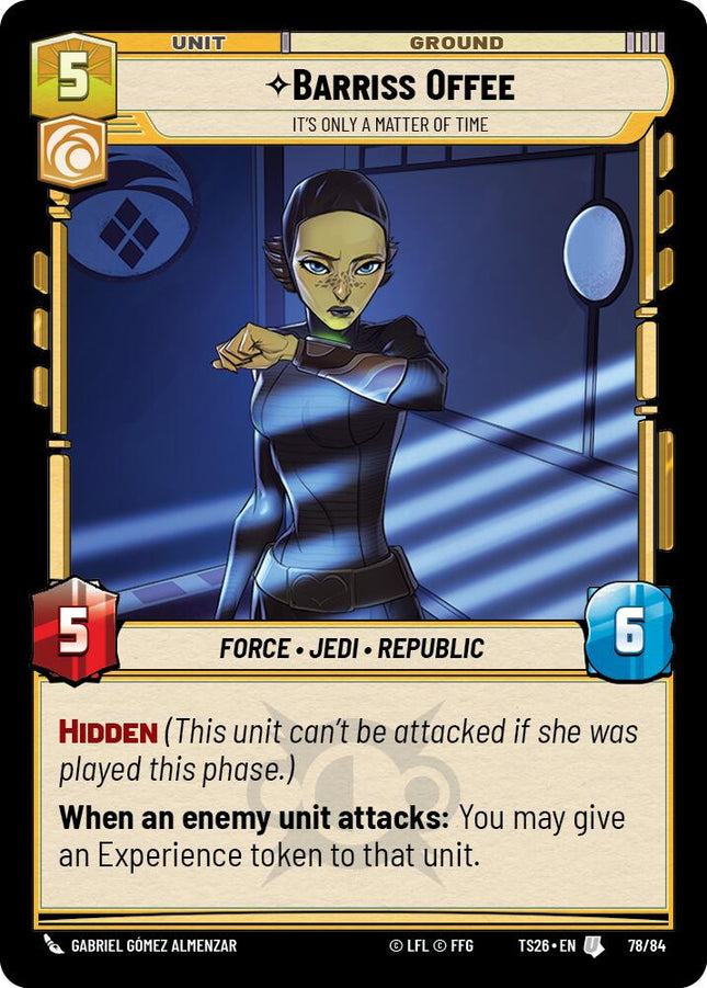 Barriss Offee - It's Only a Matter of Time (78/64) (78/64) [Twin Suns]