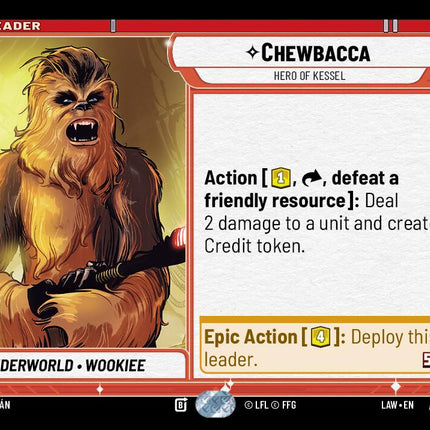 Chewbacca - Hero of Kessel (13/264) (13/264) [A Lawless Time]