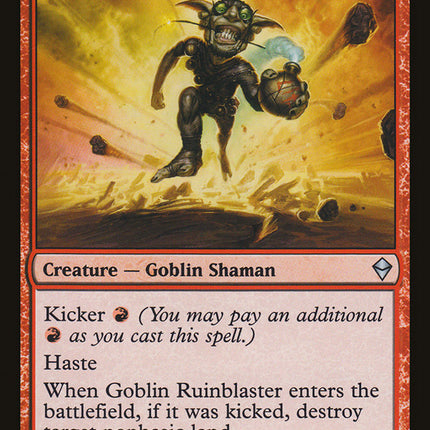 Goblin Ruinblaster [Zendikar]