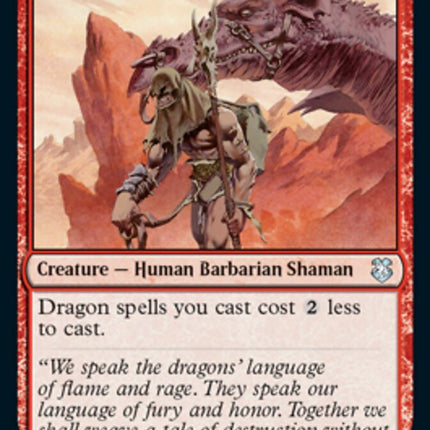 Dragonspeaker Shaman [Dungeons & Dragons: Adventures in the Forgotten Realms Commander]