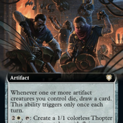 Thopter Shop (Extended Art) [The Brothers' War Commander]