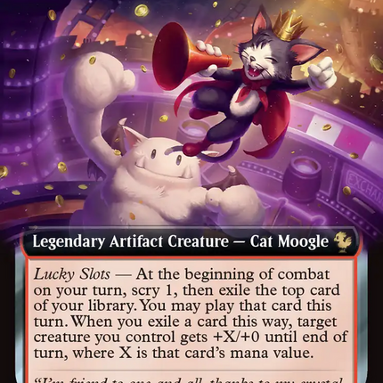 Cait Sith, Fortune Teller (Extended Art) [FINAL FANTASY Commander]