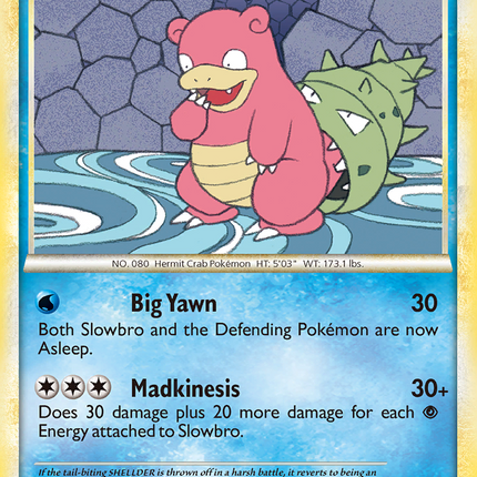 Slowbro (52/123) [HeartGold & SoulSilver: Base Set]