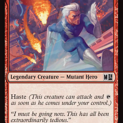 Quicksilver, Pietro Maximoff (0551) [Marvel Super Heroes Commander]