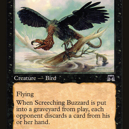 Screeching Buzzard [Onslaught]