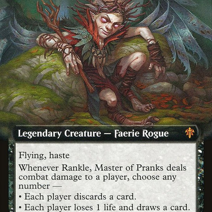 Rankle, Master of Pranks (Extended Art) [Throne of Eldraine]