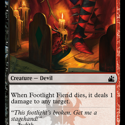 Footlight Fiend [Ravnica Remastered]