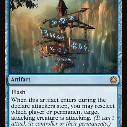 Misleading Signpost [Foundations Commander]