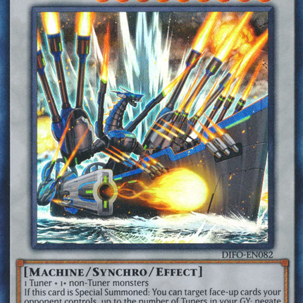 Navy Dragon Mech [DIFO-EN082] Super Rare