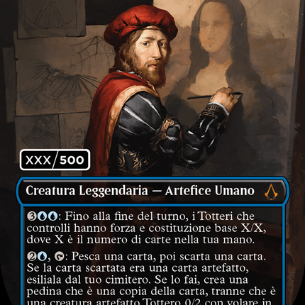 Leonardo da Vinci (Italian) (Serial Numbered) [Assassin's Creed]