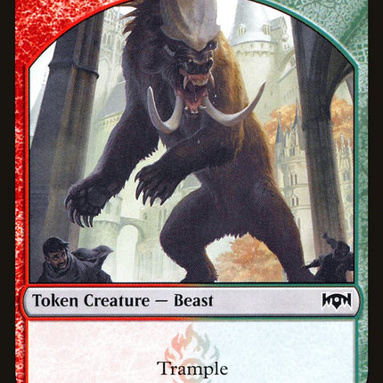Beast Token [Ravnica Allegiance Tokens]