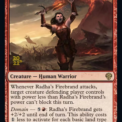Radha's Firebrand [Dominaria United Prerelease Promos]
