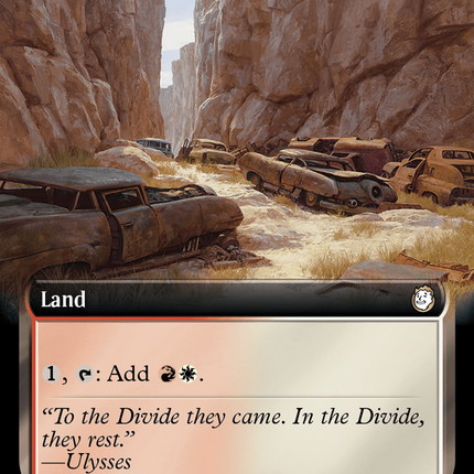 Sunscorched Divide (Extended Art) (Surge Foil) [Fallout]