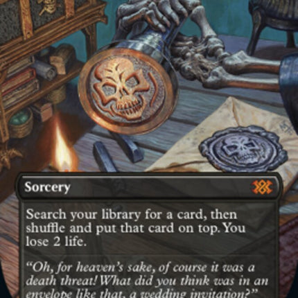Imperial Seal (Borderless Alternate Art) [Double Masters 2022]