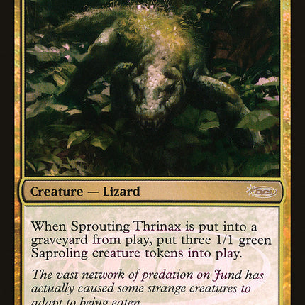 Sprouting Thrinax [Wizards Play Network 2008]