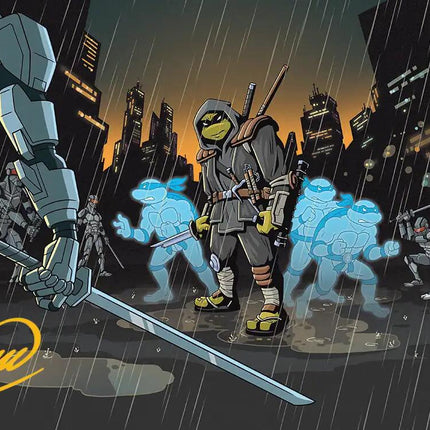 The Last Ronin's Technique Art Card (Gold-Stamped Signature) [Teenage Mutant Ninja Turtles Art Series]
