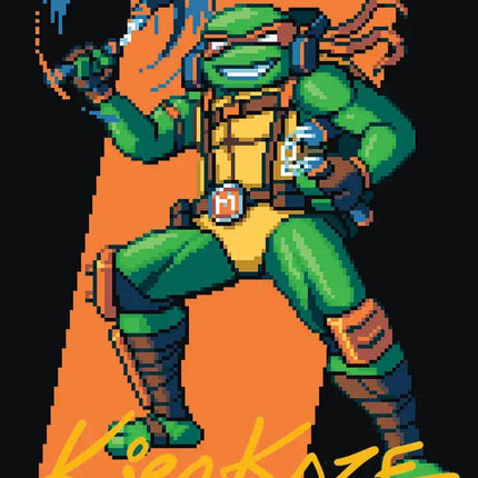 Michelangelo, the Heart Art Card (Gold-Stamped Signature) [Teenage Mutant Ninja Turtles Art Series]