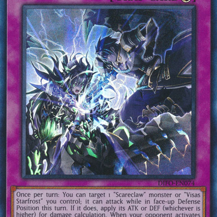 Scareclaw Sclash [DIFO-EN074] Super Rare