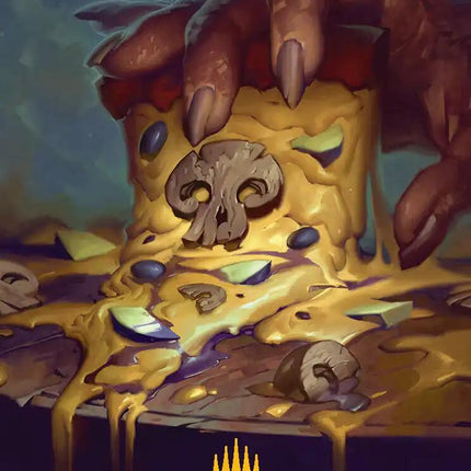 Swamp Art Card (Gold-Stamped) [Teenage Mutant Ninja Turtles Art Series]