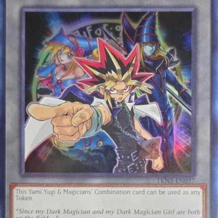 Token: Yami Yugi & Magicians Combination [TKN4-EN037] Super Rare