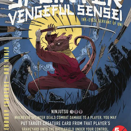 Splinter, Vengeful Sensei - Ink-Eyes, Servant of Oni [Secret Lair Drop Series]