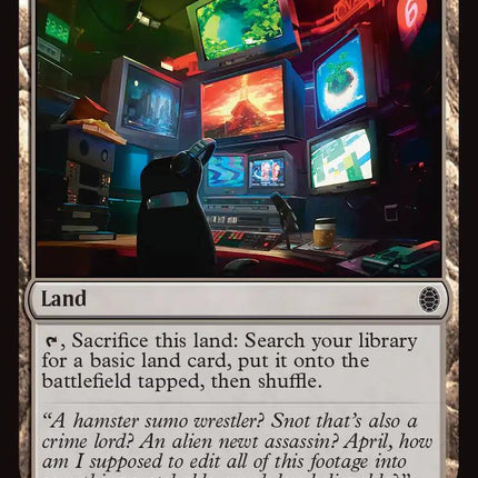 Evolving Wilds (Surge Foil) [Teenage Mutant Ninja Turtles Commander]