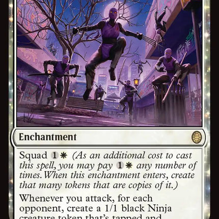 Endless Foot Assault (Surge Foil) [Teenage Mutant Ninja Turtles Commander]