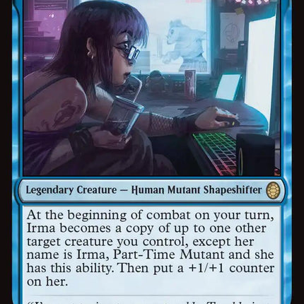 Irma, Part-Time Mutant (Surge Foil) [Teenage Mutant Ninja Turtles Commander]