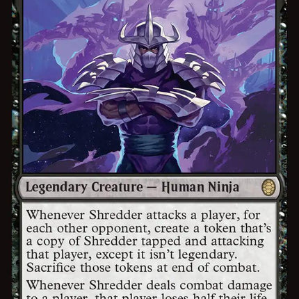 Shredder, Shadow Master (Surge Foil) [Teenage Mutant Ninja Turtles Commander]