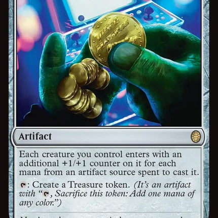 Coin of Mastery (Surge Foil) [Teenage Mutant Ninja Turtles Commander]