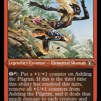 Ashling the Pilgrim (Foil Etched) [Commander Masters]