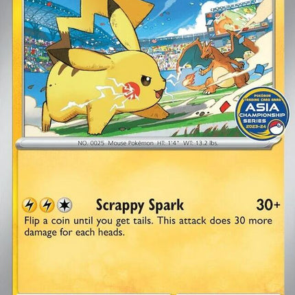 Pikachu (101) (Asia Championship Series 23-24) [Scarlet & Violet: Black Star Promos]