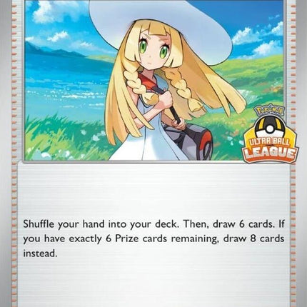 Lillie's Determination (119/132) (Ultra Ball League) [League & Championship Cards]