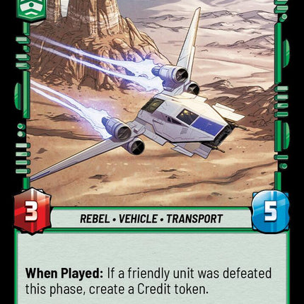 Partisan U-Wing (161/264) (161/264) [A Lawless Time]