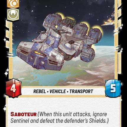Rebel Blockade Runner (222/264) (222/264) [A Lawless Time]