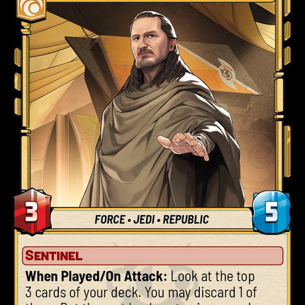 Qui-Gon Jinn - Influencing Chance (237/264) (237/264) [A Lawless Time]