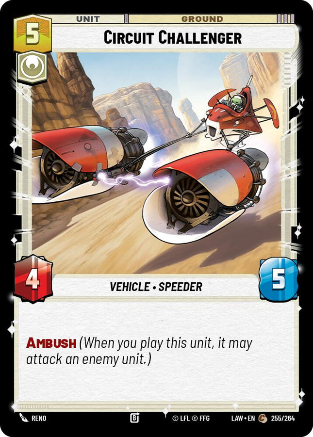 Circuit Challenger (255/264) (255/264) [A Lawless Time]
