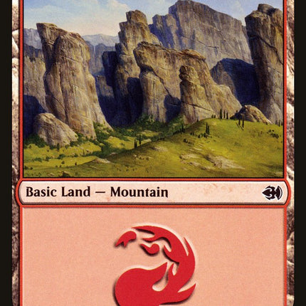 Mountain (61) [Duel Decks: Merfolk vs. Goblins]