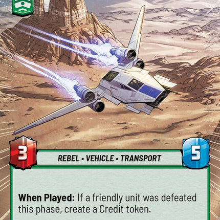 Partisan U-Wing (425) (Hyperspace) (425) [A Lawless Time]