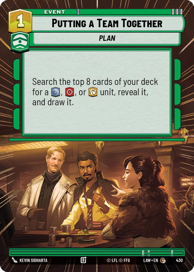Putting a Team Together (430) (Hyperspace) (430) [A Lawless Time]