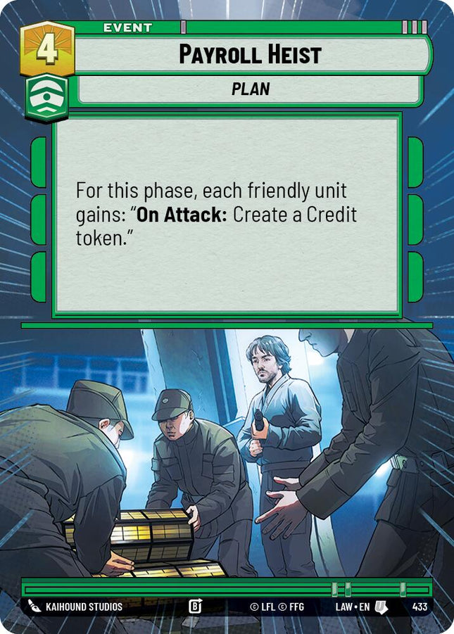 Payroll Heist (433) (Hyperspace) (433) [A Lawless Time]