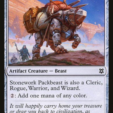 Stonework Packbeast [Zendikar Rising]