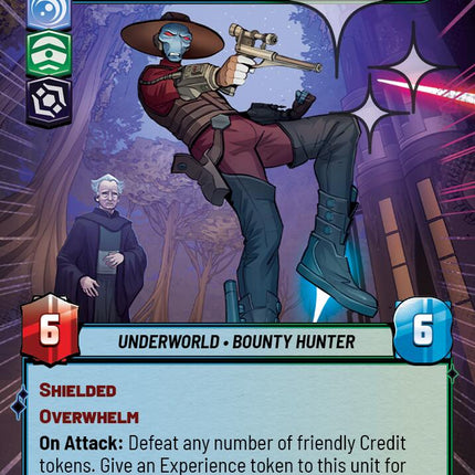 Cad Bane - Now It's My Turn (534) (Hyperspace Foil) (534) [A Lawless Time]