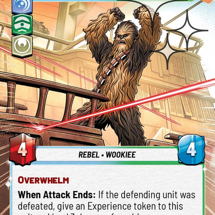 Chewbacca - Mighty Rescuer (536) (Hyperspace Foil) (536) [A Lawless Time]