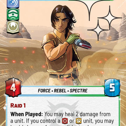 Ezra Bridger - Spectre Six (537) (Hyperspace Foil) (537) [A Lawless Time]