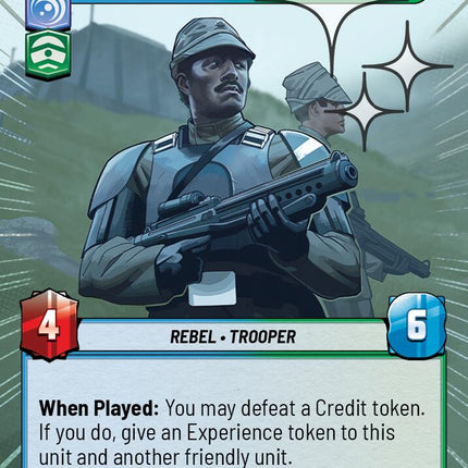 Taramyn Barcona - Eyes Front! (542) (Hyperspace Foil) (542) [A Lawless Time]